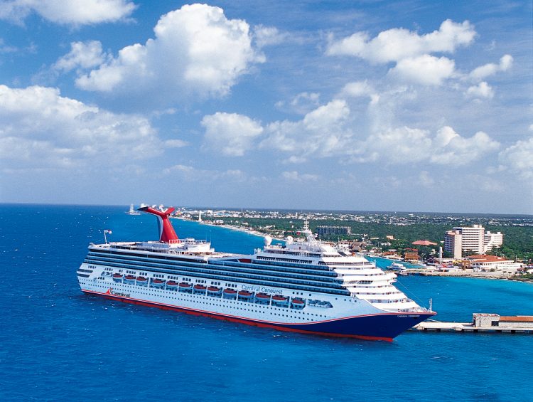 Cruise Ship Shorts - Carnival Conquest Cruise Ship Leaving the Port of Nassau, Bahamas