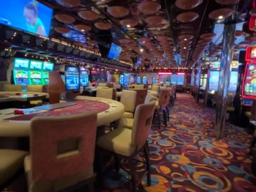Cruise Ship Tours - Tour and Walkthrough of the Majestic Casino on Cruise Ship Carnival Paradise