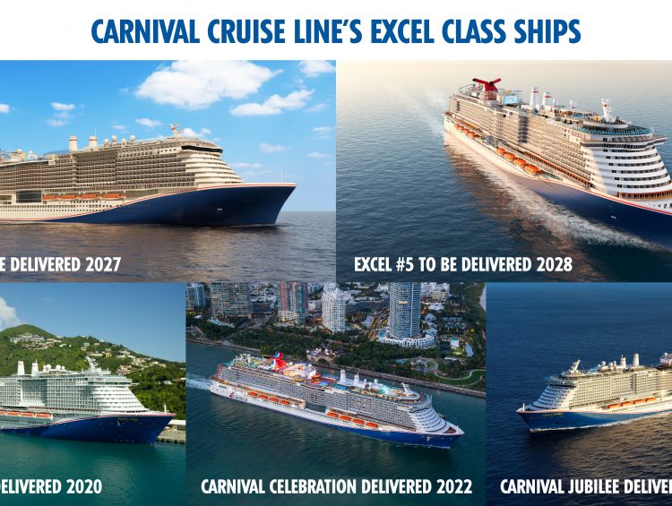 Carnival Corporation Orders an Additional Excel-Class Ship for Carnival Cruise Line