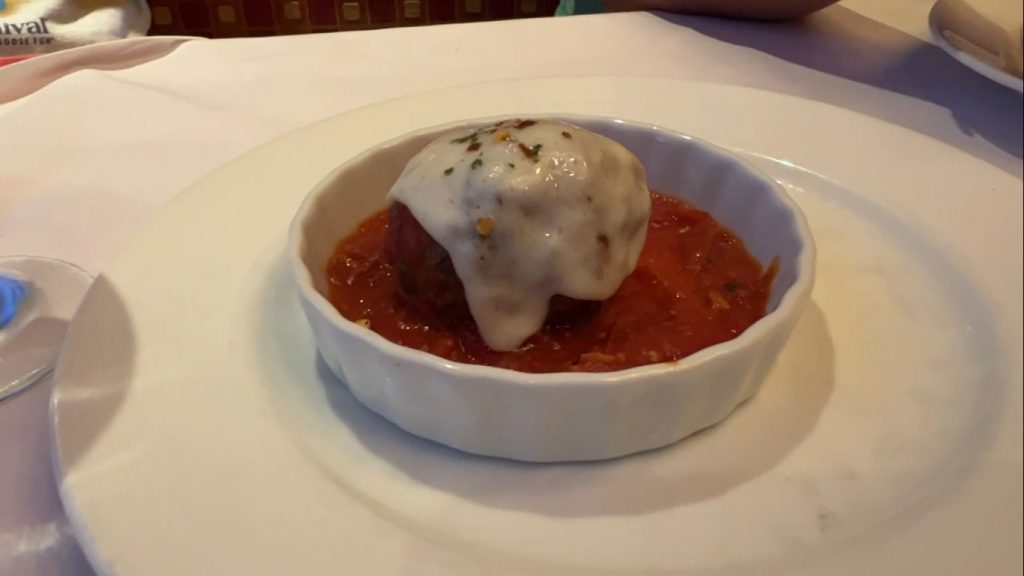 Cruise Dining - Carnival's Cucina del Capitano Italian Premium Dining