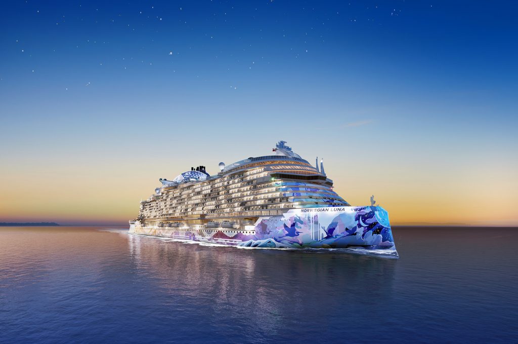 Norwegian Cruise Line® Unveils Its Next Cutting-Edge Vessel –The All-New Norwegian Luna
