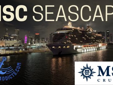 Cruise Ships - Cruise Ship MSC Seascape Arrives to the Port of Miami