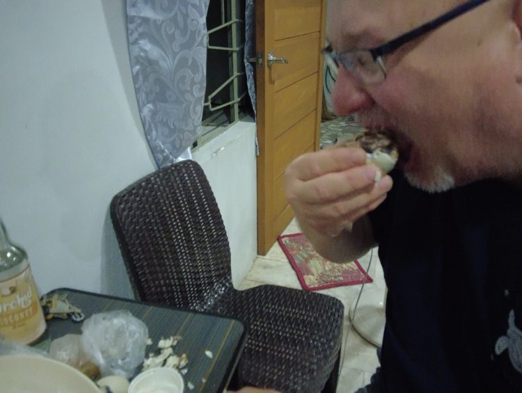 Travel Experiences - An American Trying Balut for the First Time in Manilla Philippines!