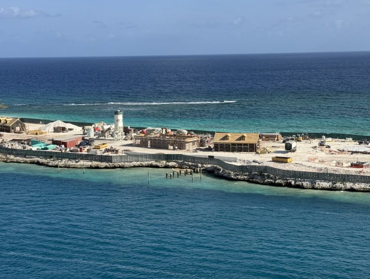 Cruise News - Royal Caribbean Royal Beach Club Paradise Island Construction Update Nassau Bahamas