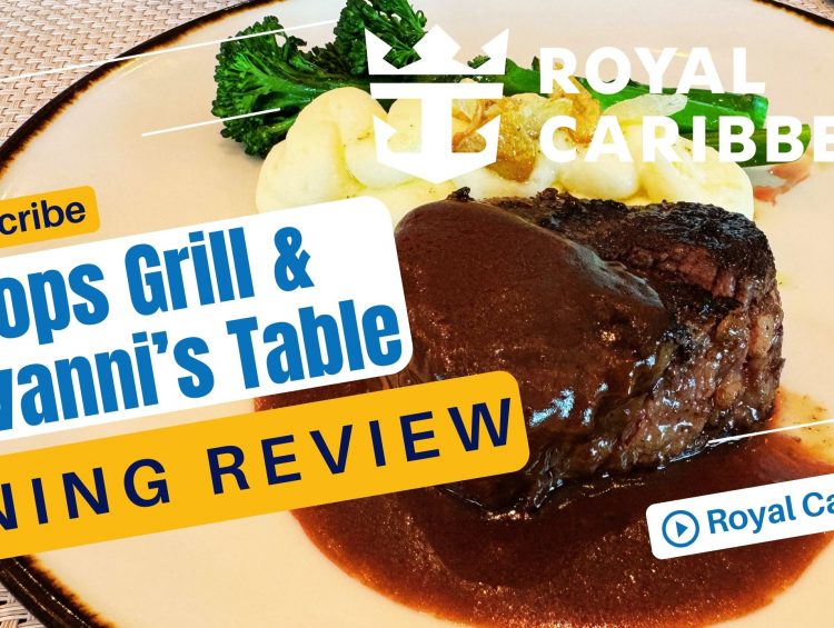 Independence of the Seas Premium Dining Review - Lunch at Chops Grill & Giovanni’s Table