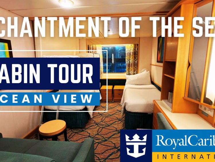 Enchantment of the Seas Ocean View Cabin Tour & Review | Royal Caribbean Cruise Room Guide