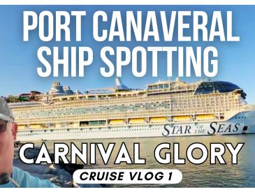Jetty Park Ship Spotting and Carnival Glory Embarkation Day | Carnival Glory Cruise Vlog 1