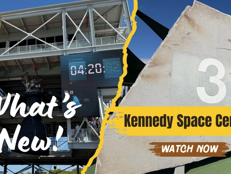 What’s New at Kennedy Space Center 2026 | LC 39 Gantry, Holiday Decor, and Blue Origin VR Experience