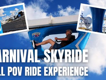 Carnival SkyRide Experience on Carnival Horizon | Full POV Ride Experience and Cruise Ship Thrill