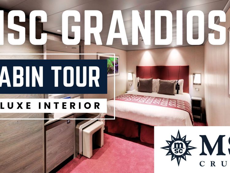 MSC Grandiosa Deluxe Interior Cabin Tour | Full Walkthrough & Honest Review