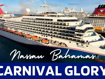 Carnival Glory Arriving in Nassau Bahamas | Ship Watching & Docking at Port