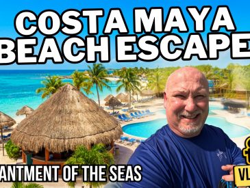 Costa Maya Cruise Vlog | Costa Maya Beach Escape Excursion on Enchantment of the Seas